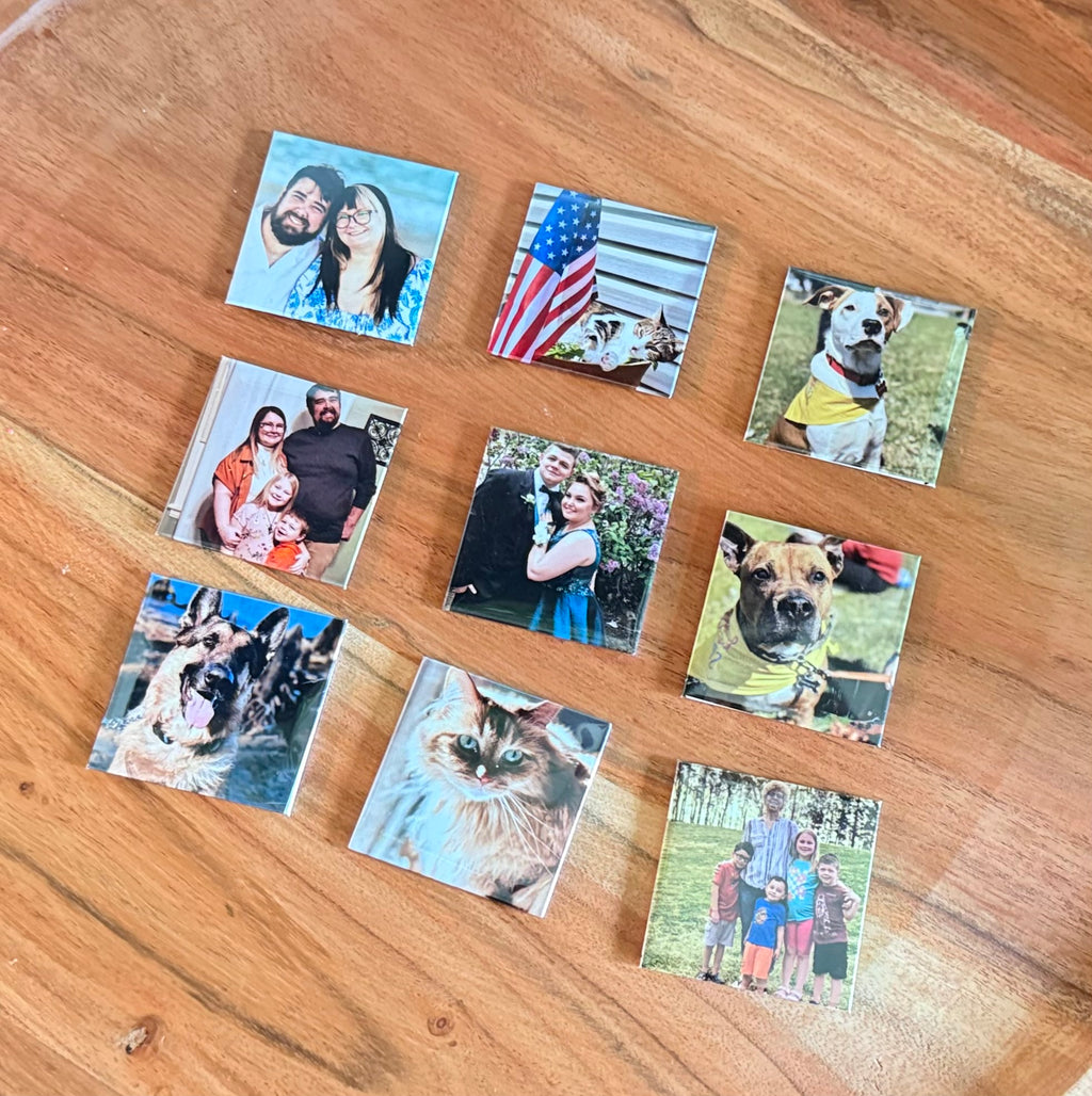 Custom 2x2 Magnets - 9 Pack Bundle