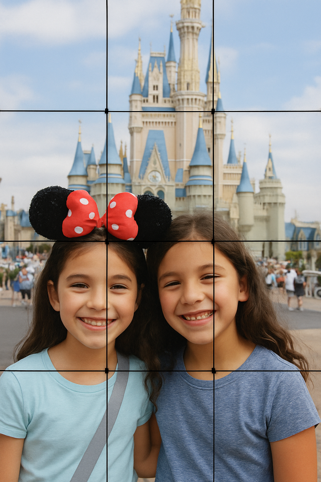 Puzzle magnet (9 pieces)